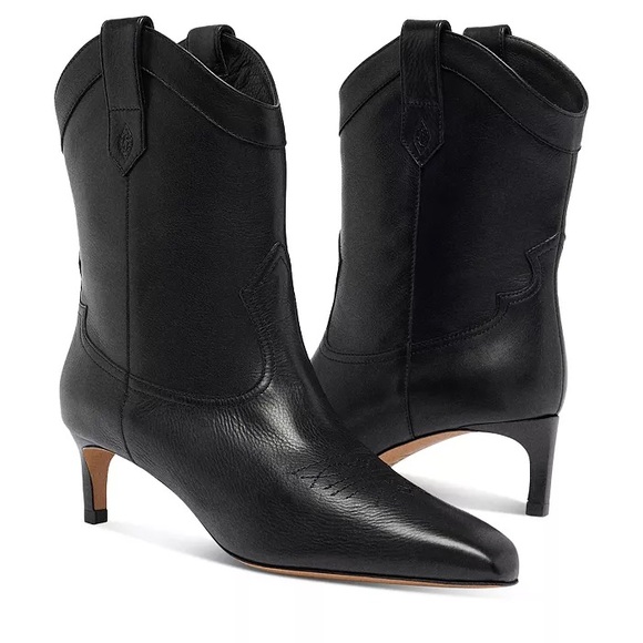 ba&sh Western Ankle Boots - Picture 1 of 7